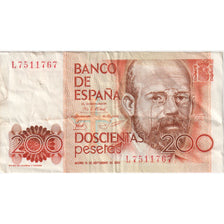 Spain, 200 Pesetas, 1980-09-16, EF(40-45)