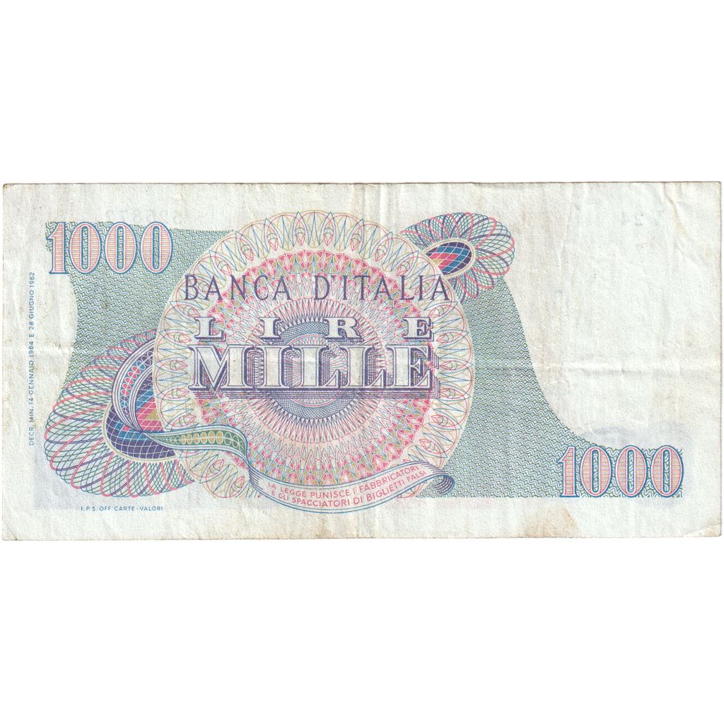 Italia, 1000 Lire, 1964-01-14, MBC