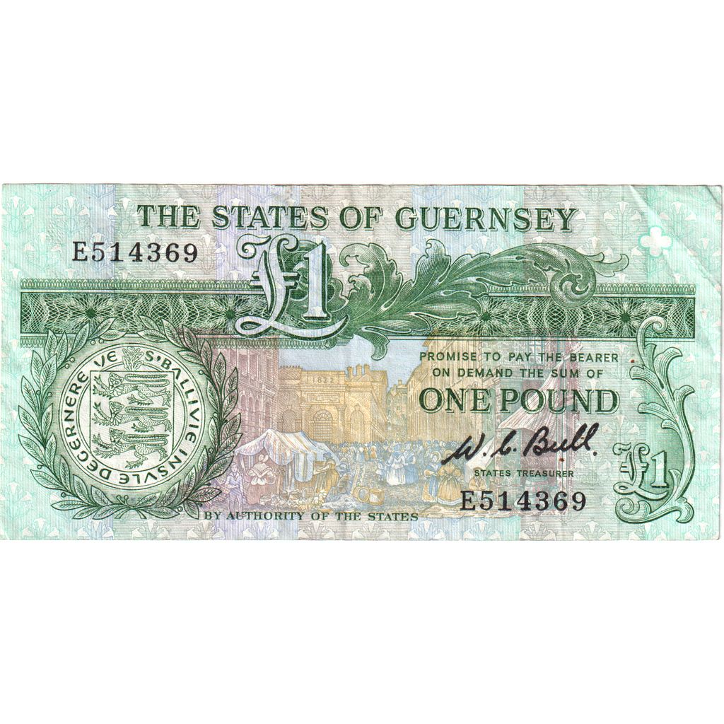 Guernsey, 1 Pound, SS
