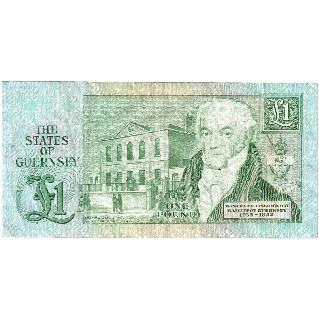Guernsey, 1 Pound, SS