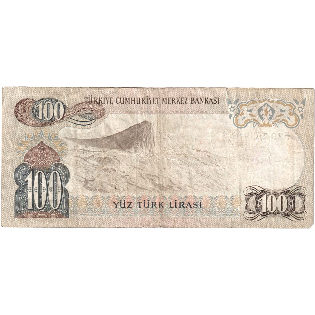 Turkey, 100 Lira, VF(30-35)