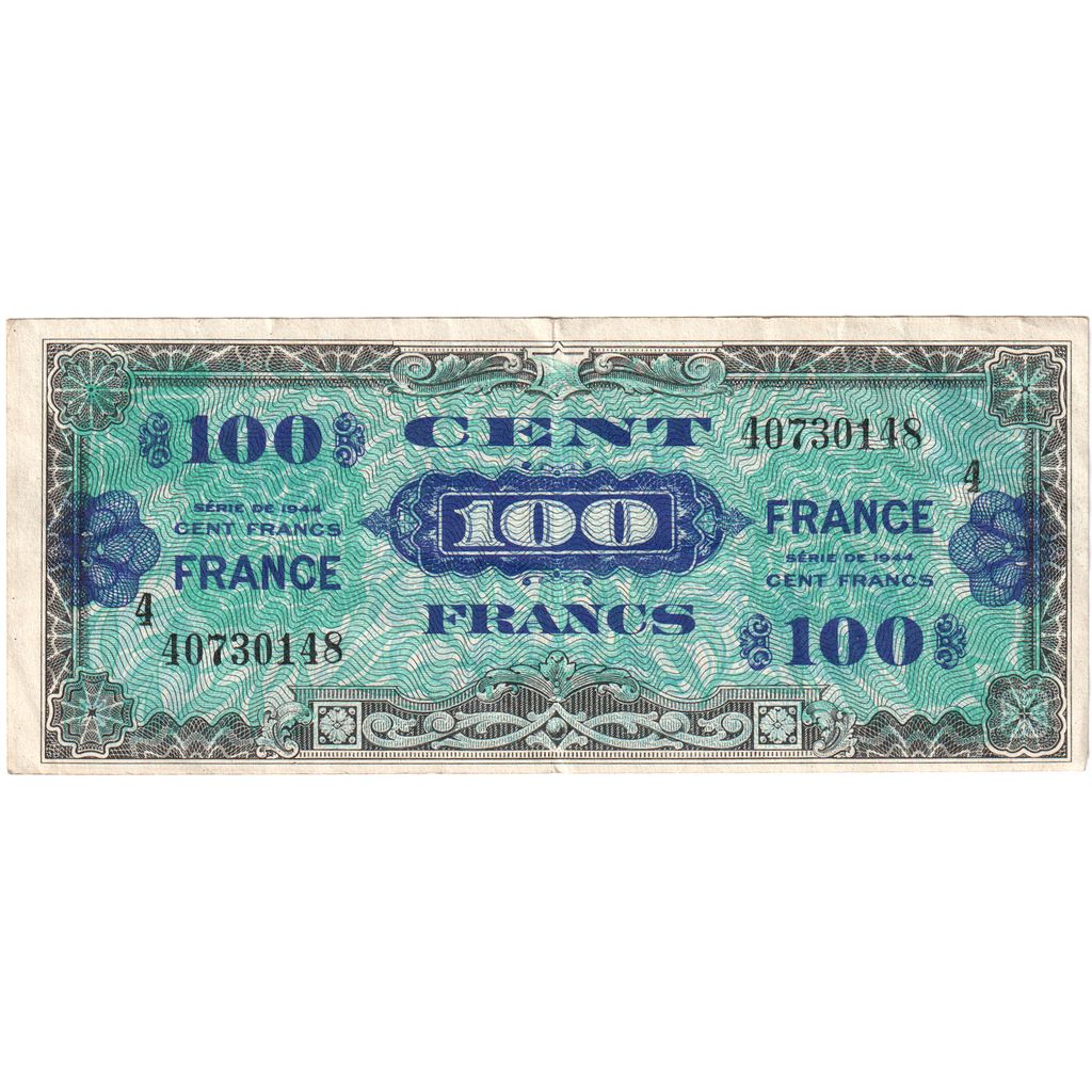 Francia, 100 Francs, Flag/France, 40730148, BB