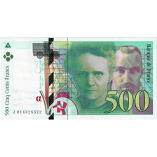France, 500 Francs, Pierre et Marie Curie, J014326522, UNC(65-70)
