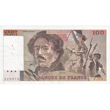 France, 100 Francs, Delacroix, F.175, TTB+