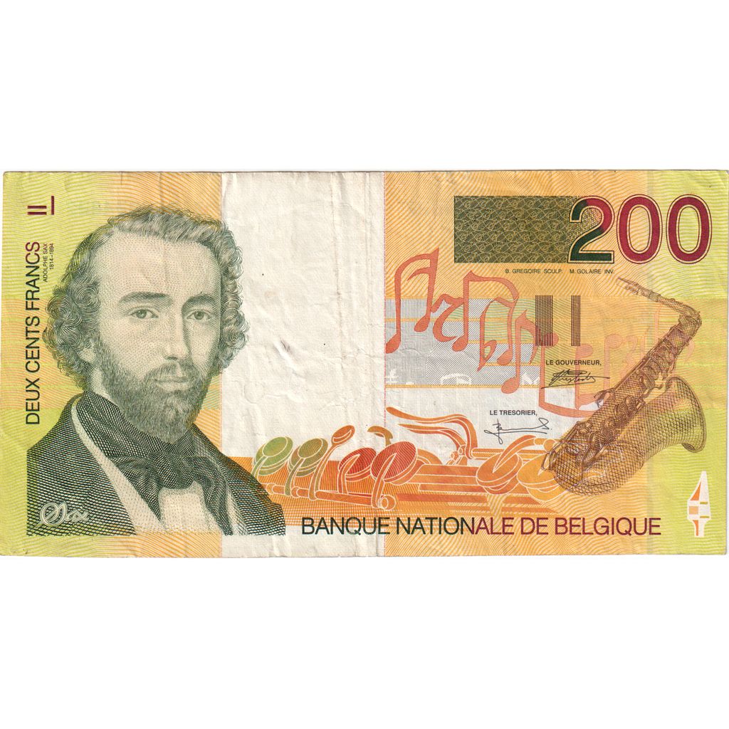 Belgio, 200 Francs, BB