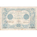 França, 5 Francs, Bleu, 10-1916, R.14461, VF(20-25)