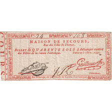 France, 40 Sols, 1791-09-05, TTB+