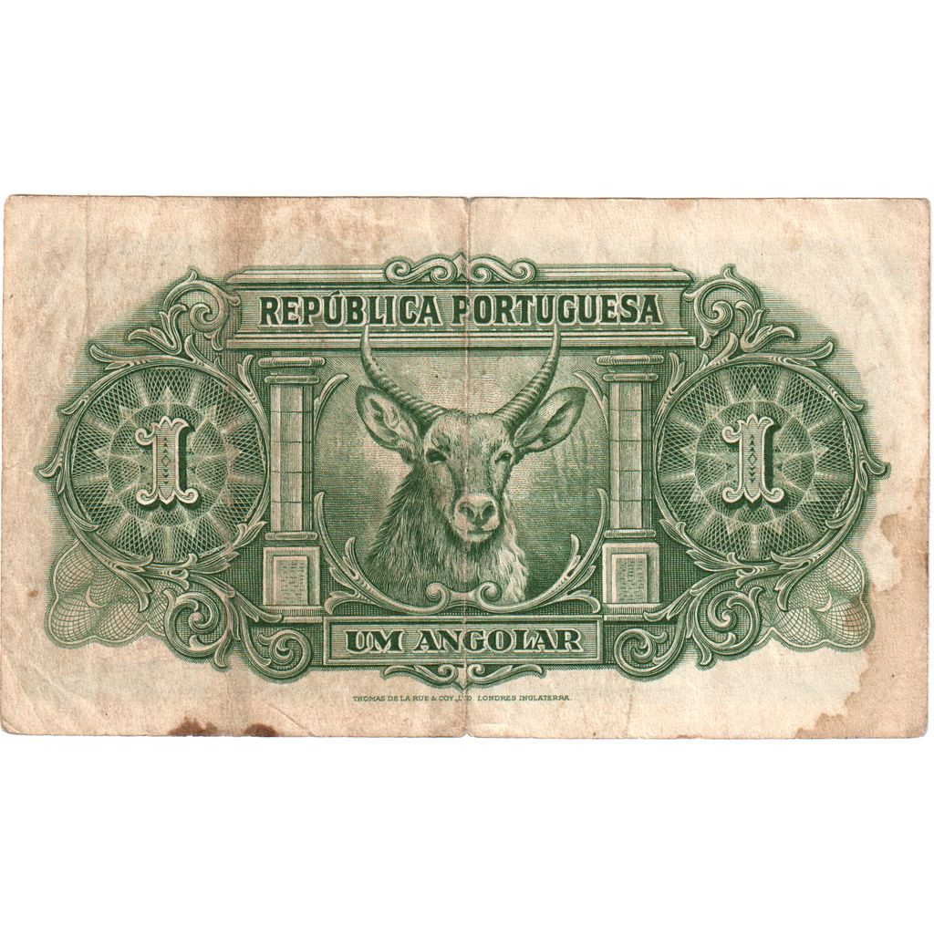 Angola, 1 Angolar, 1948-10-06, VF(20-25)