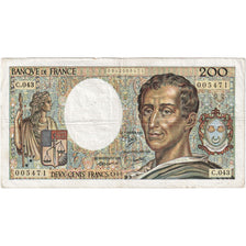 France, 200 Francs, Montesquieu, C.043, EF(40-45)