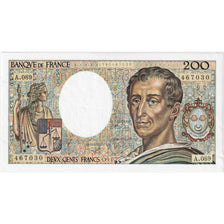 France, 200 Francs, Montesquieu, 1991, A.089, UNC(63)
