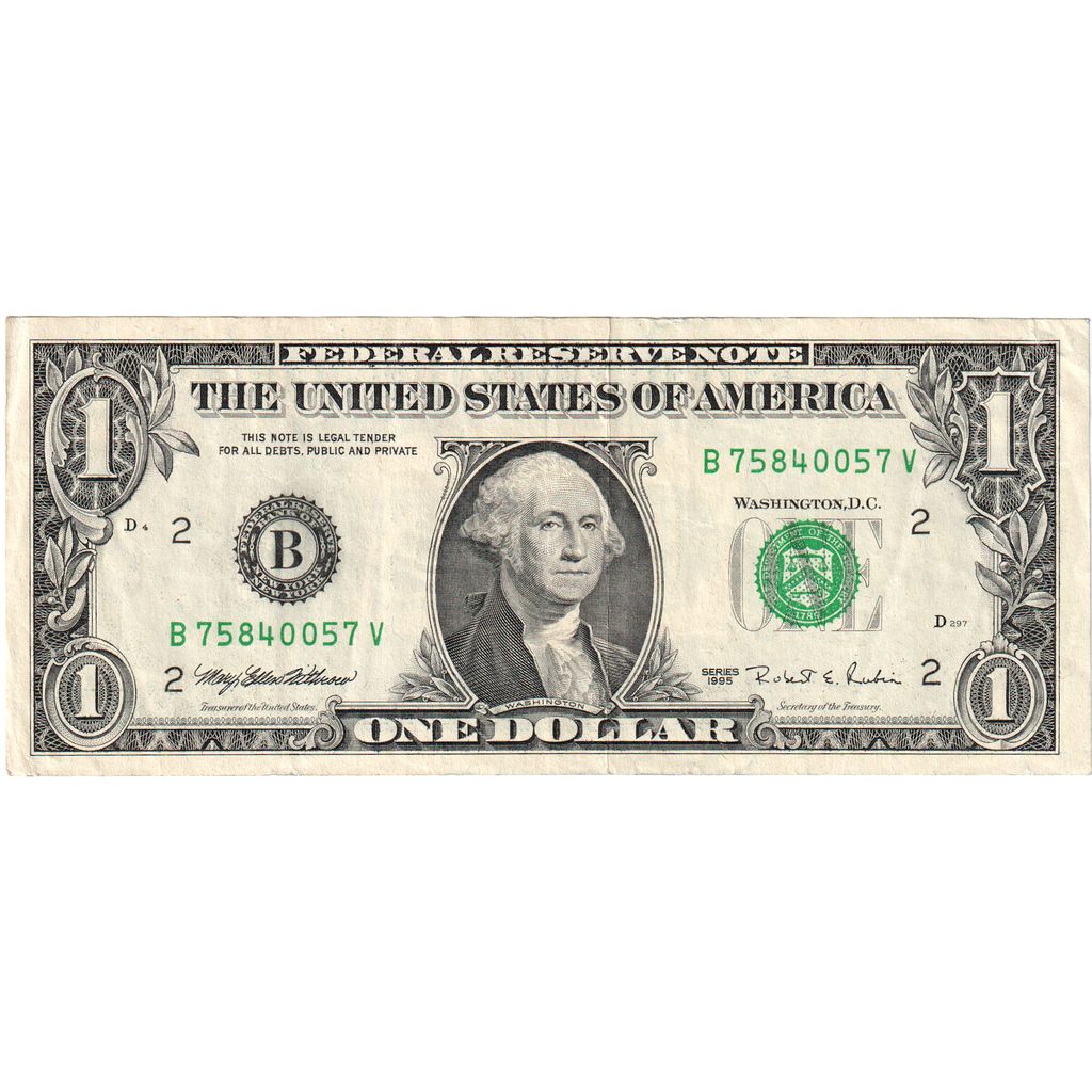 United States, One Dollar, EF(40-45)