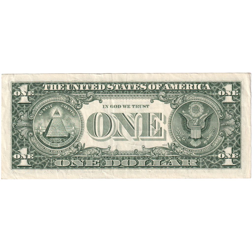 United States, One Dollar, EF(40-45)