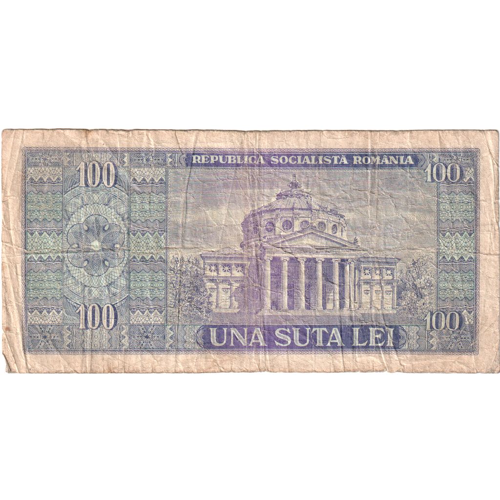 Rumanía, 100 Lei, Undated (1966), RC