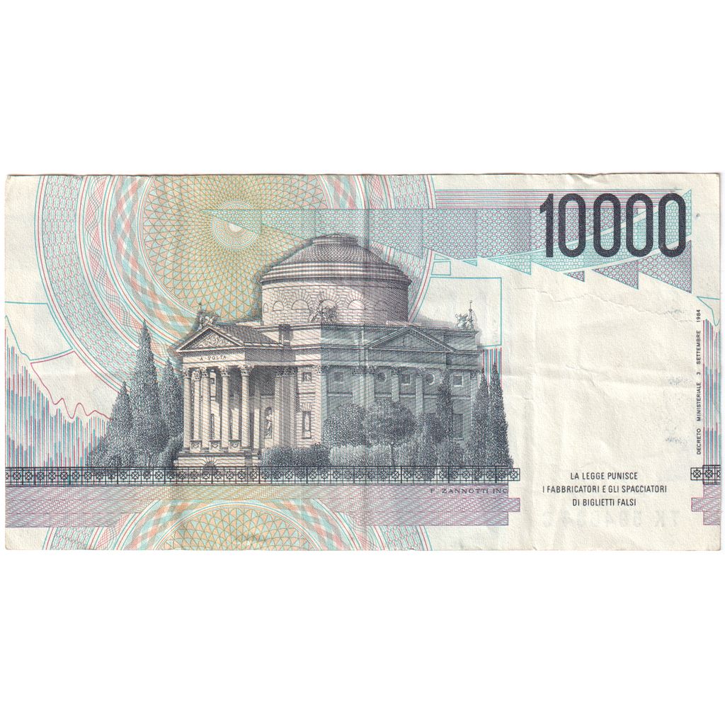 Italia, 10,000 Lire, 1984-09-03, BB