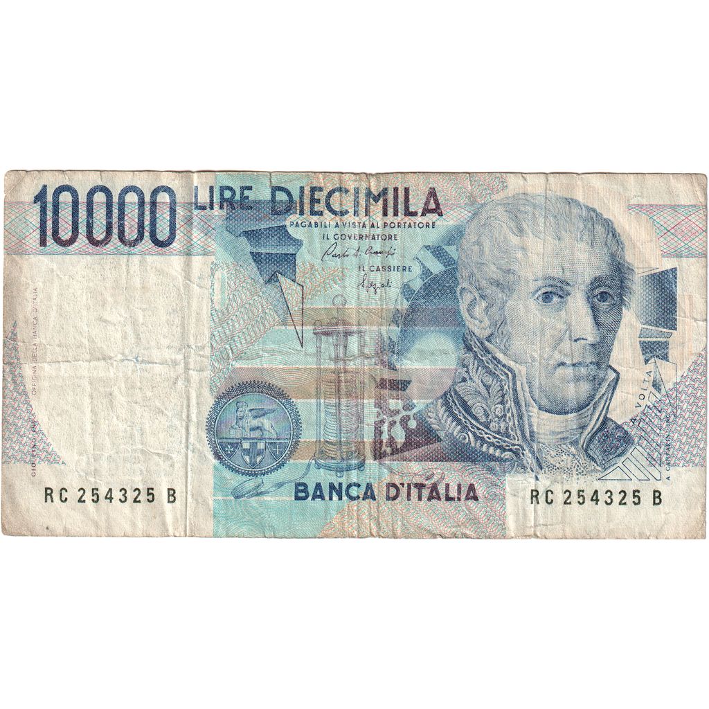 Italia, 10,000 Lire, 1984-09-03, MB