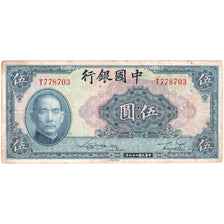 China, 5 Yüan, 1940, SS
