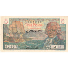 Gabon, 5 Francs, Undated (1947), AU(50-53)