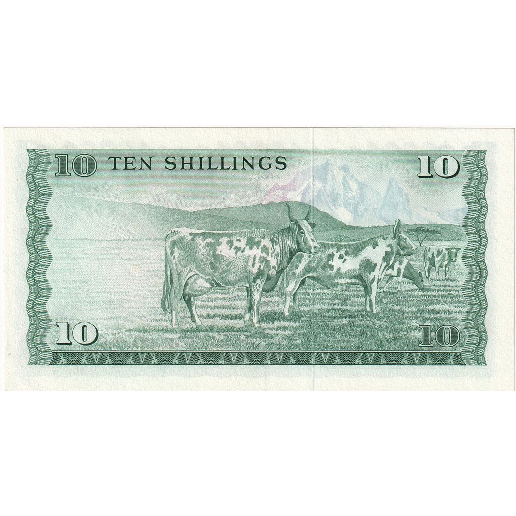 Kenya, 10 Shillings, 1976-07-01, UNC(65-70)