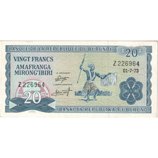Burundi, 20 Francs, 1973-07-01, UNC(65-70)
