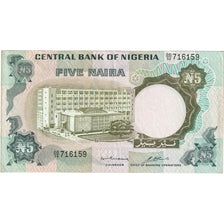Nigéria, 5 Naira, Undated (1973), EF(40-45)