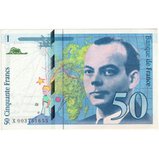 France, 50 Francs, St Exupéry, 1992, X003761655, SUP