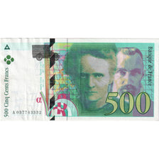 Francia, 500 Francs, Pierre et Marie Curie, Undated (1998), A037743332, SPL