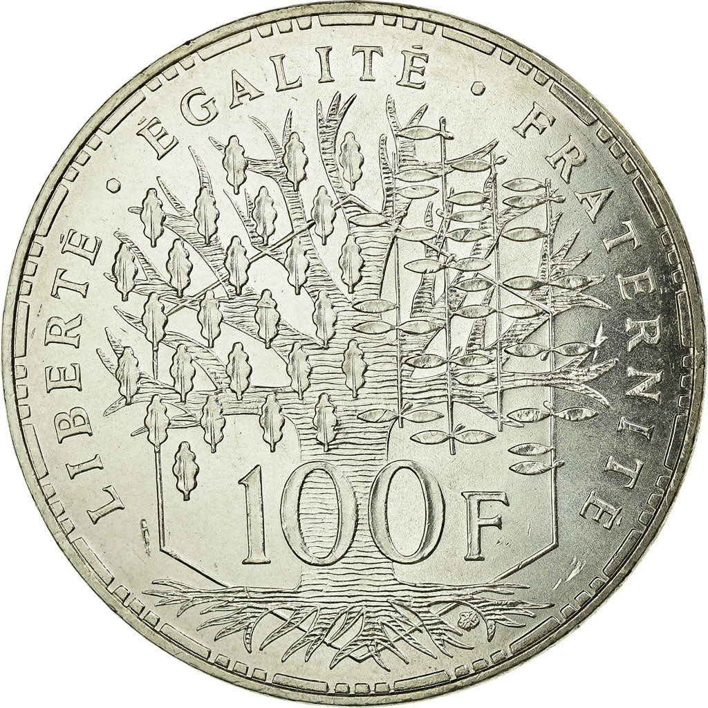 Monnaie, France, Panthéon, 100 Francs, 1987, Paris, SUP+, Argent, Gadoury:898