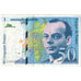 France, 50 Francs, St Exupéry, 1992, J004083245, AU(50-53)