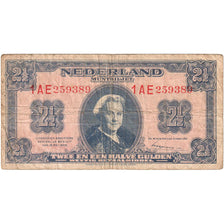 Netherlands, 2 1/2 Gulden, 1945-05-18, VF(20-25)