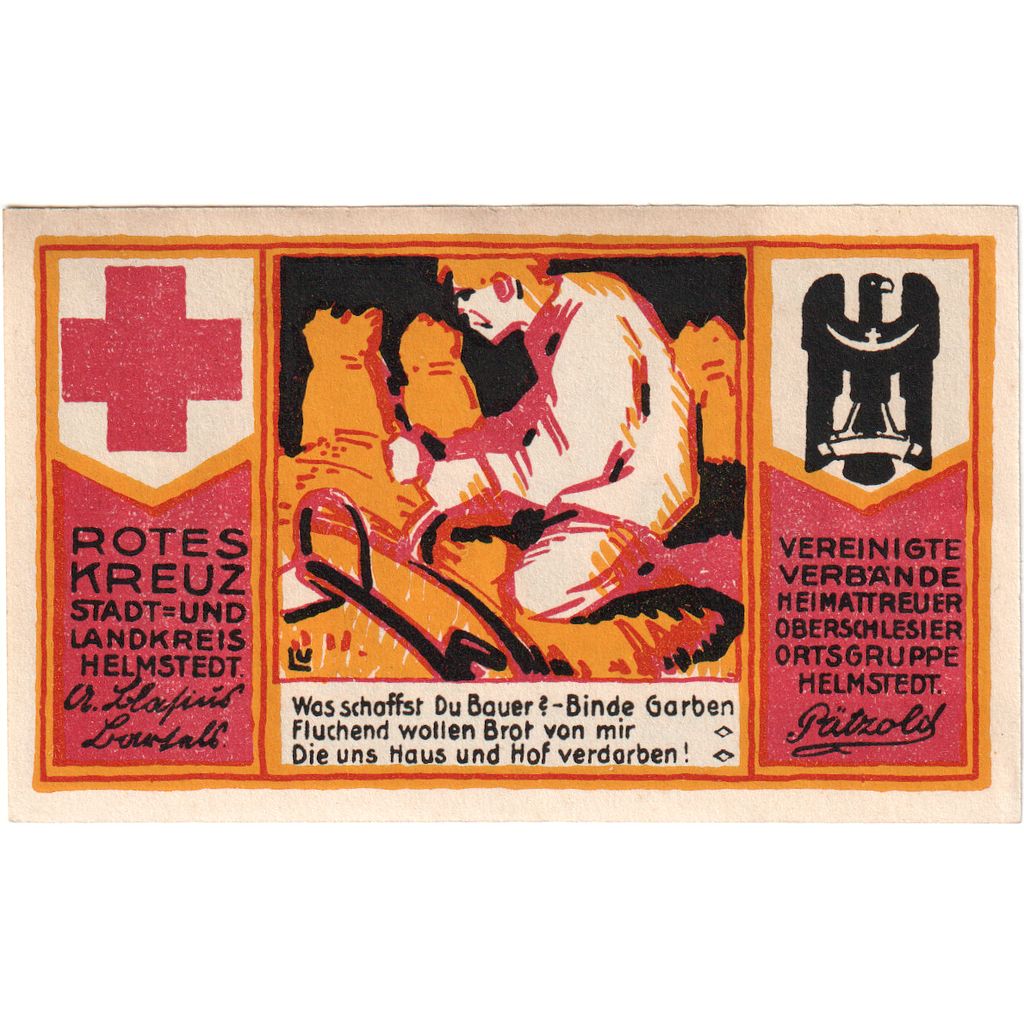 Germany, Schlesien, 1.5 Mark, 1921-12-24, UNC(65-70)