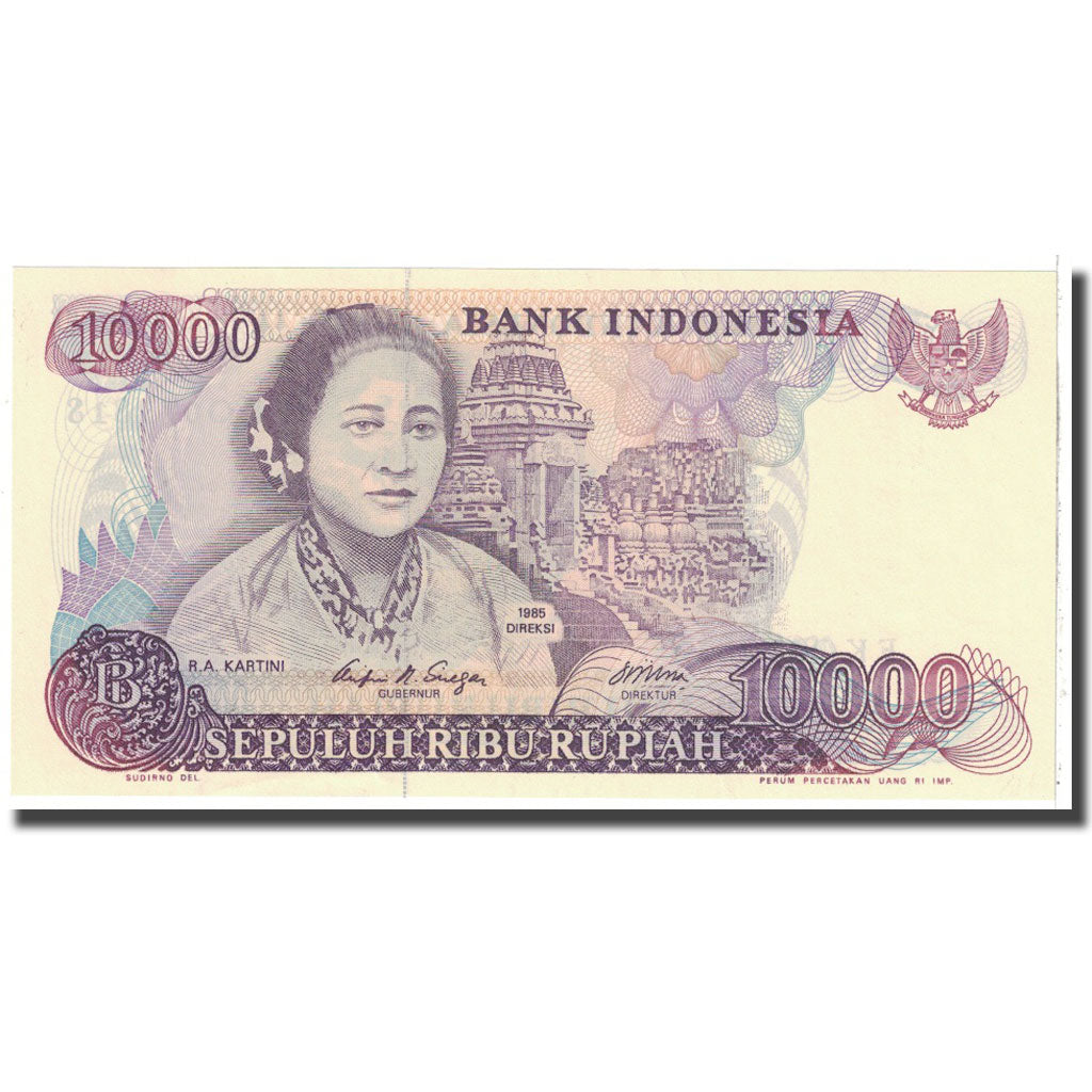Banknote, Indonesia, 10,000 Rupiah, 1985, KM:126a, UNC(63)