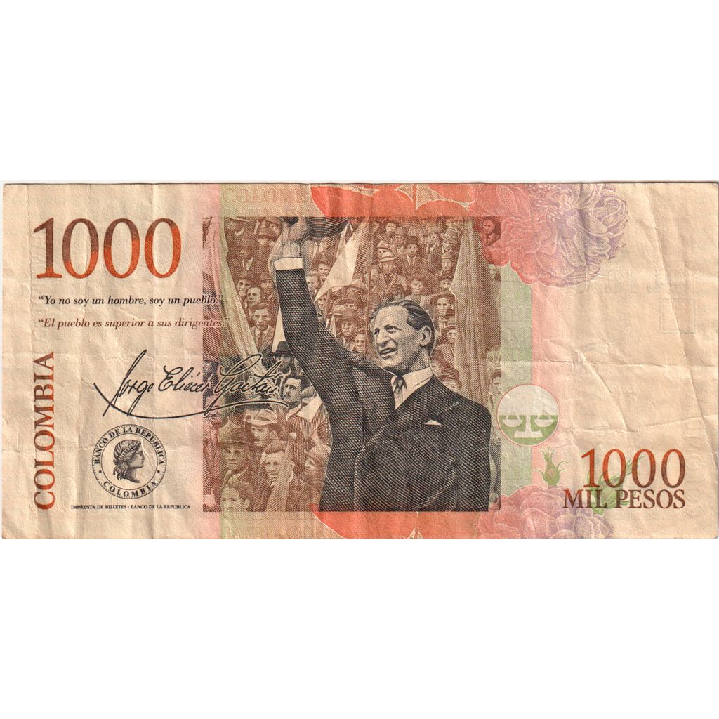 Colombia, 1000 Pesos, 2011-06-11, BB