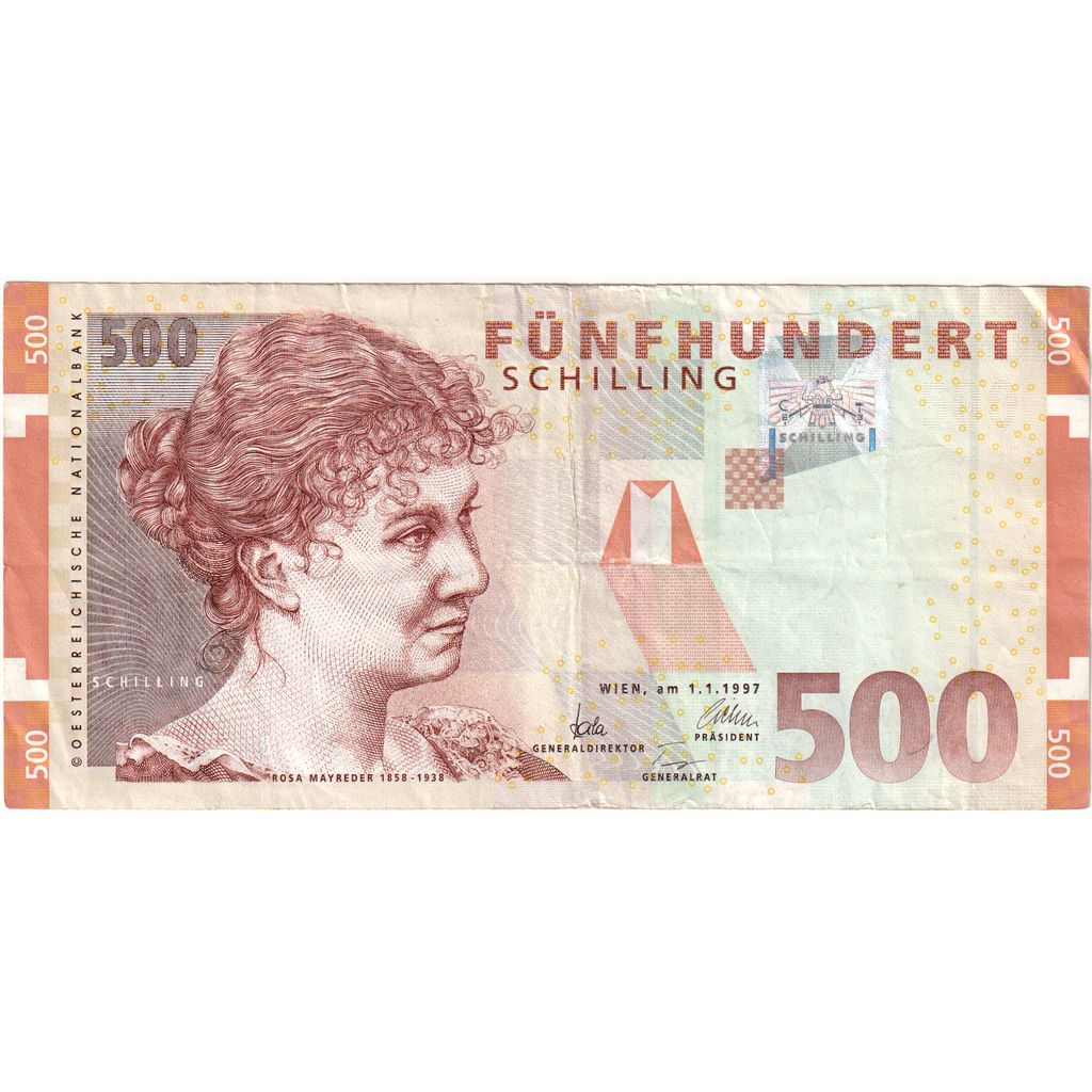 Austria, 500 Schilling, 1997-01-01, MBC