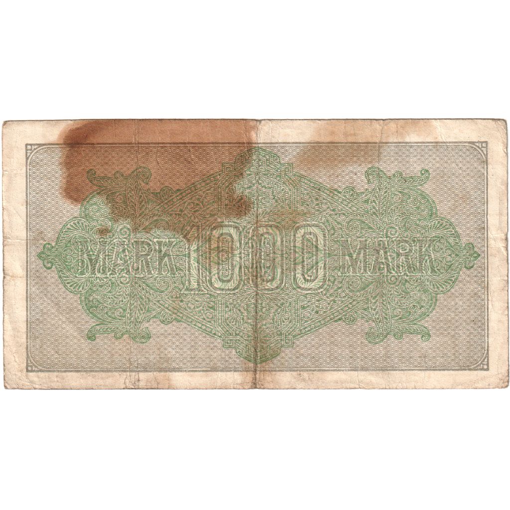 Niemcy, 1000 Mark, 1922-09-15, VF(20-25)