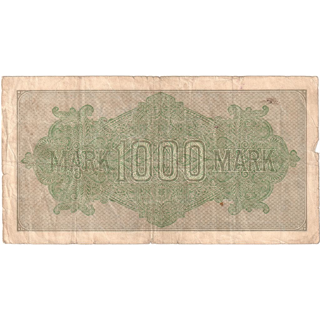 Niemcy, 1000 Mark, 1922-09-15, VF(20-25)