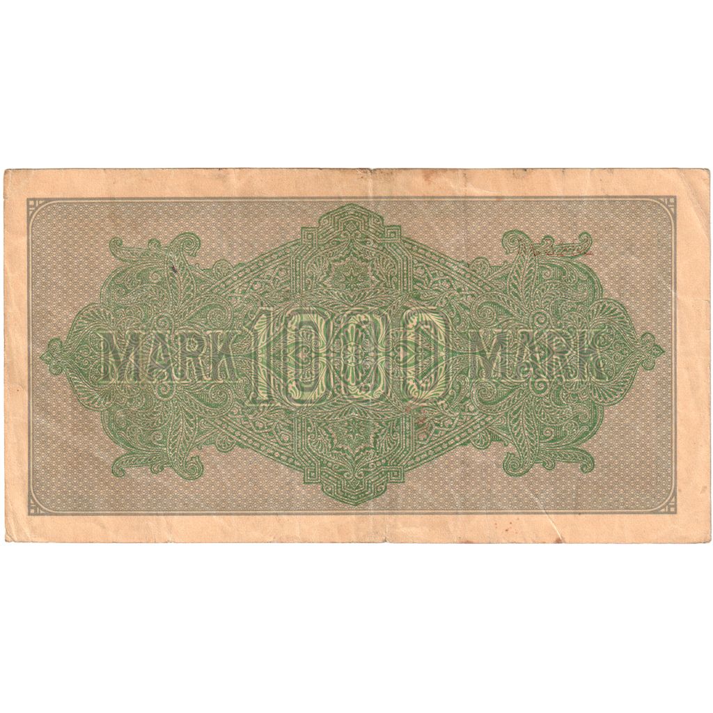 Alemania, 1000 Mark, 1922-09-15, BC+