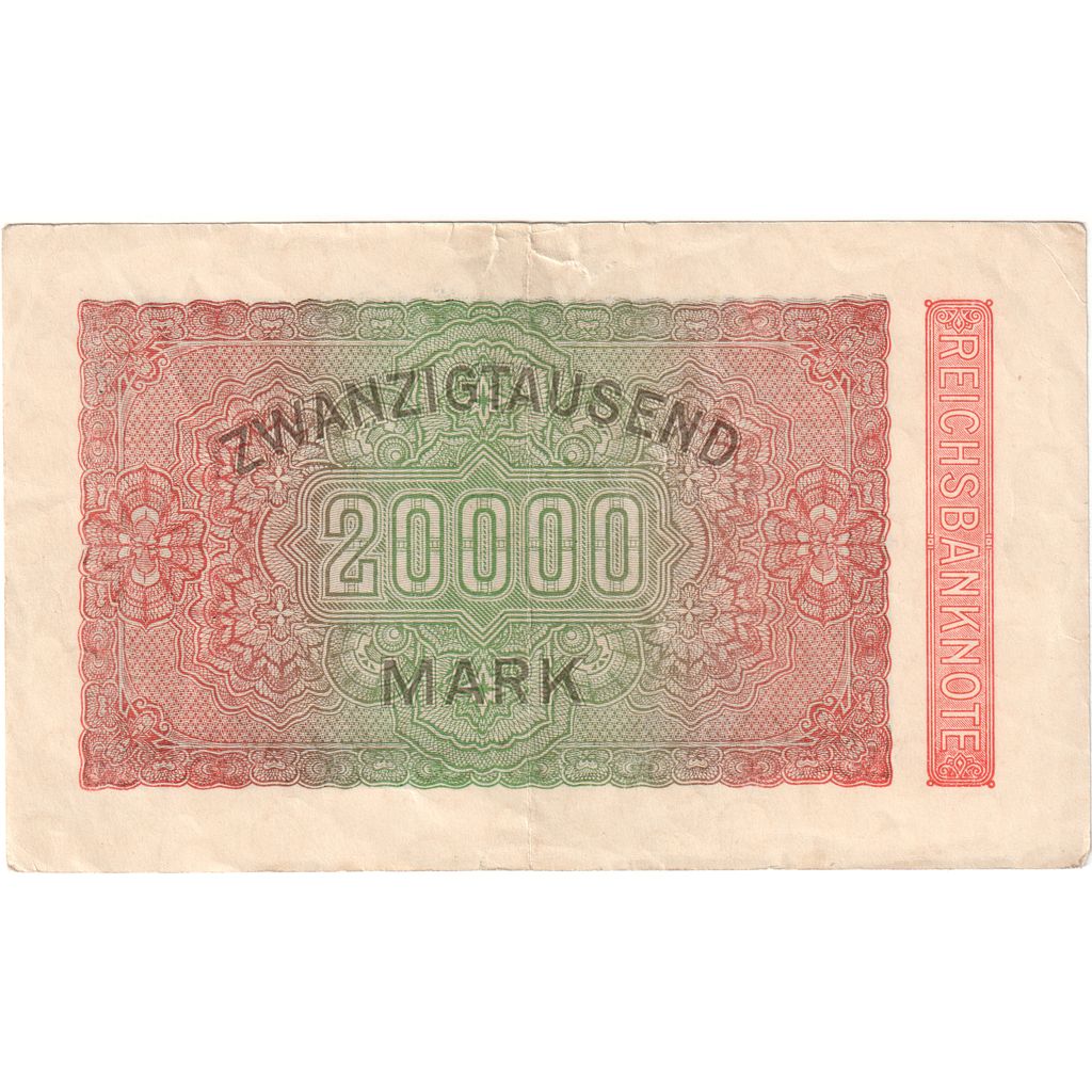 Deutschland, 20,000 Mark, 1923-02-20, SS