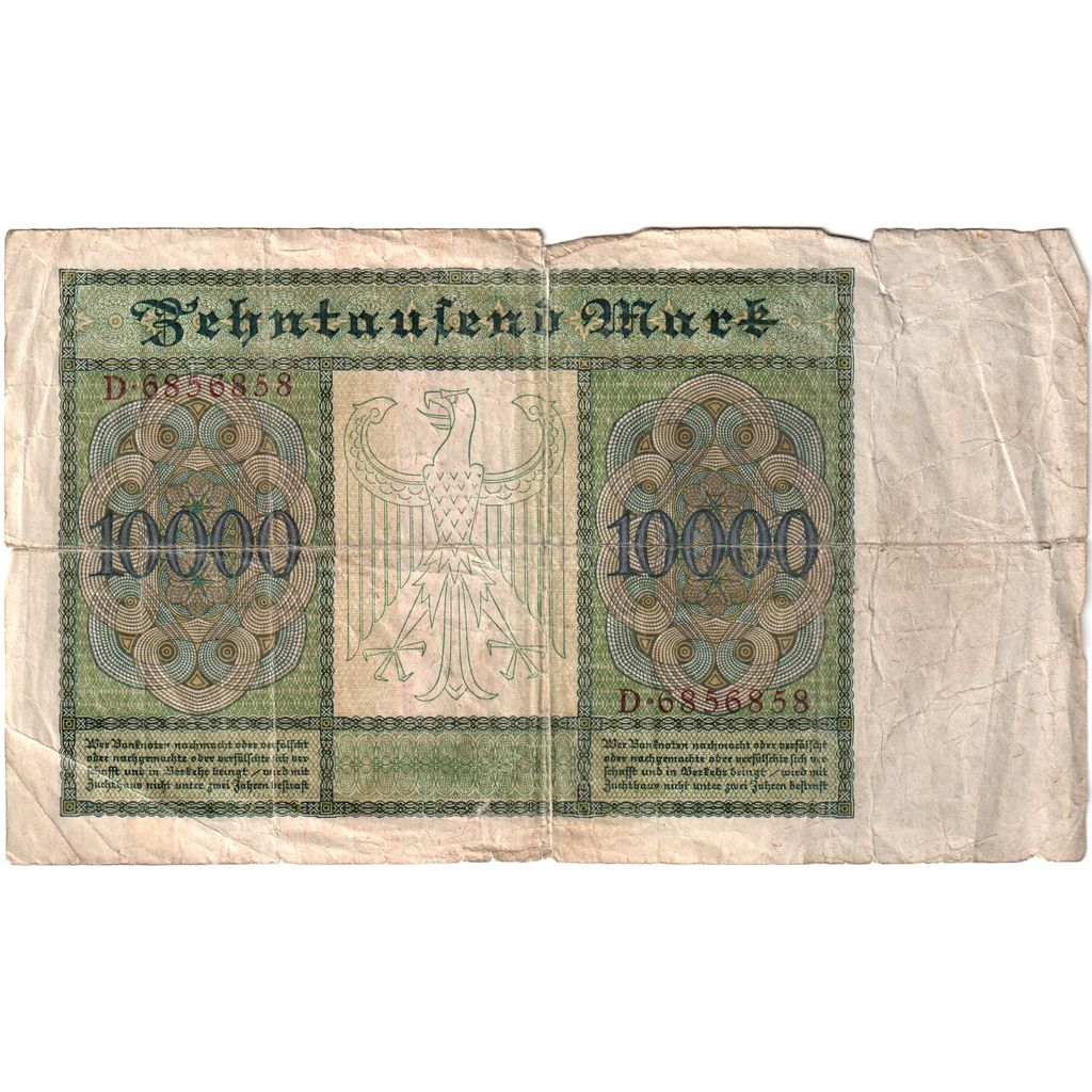 Germania, 10,000 Mark, 1922-01-19, B