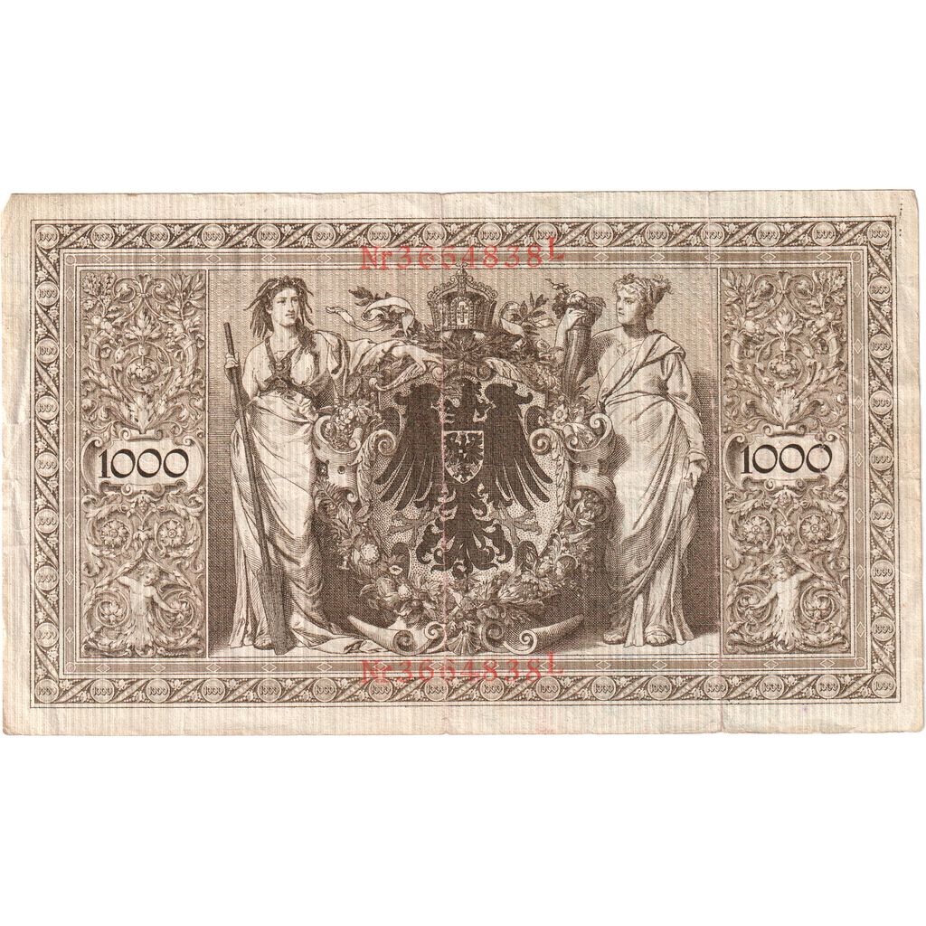 Germania, 1000 Mark, 1910-04-21, BB