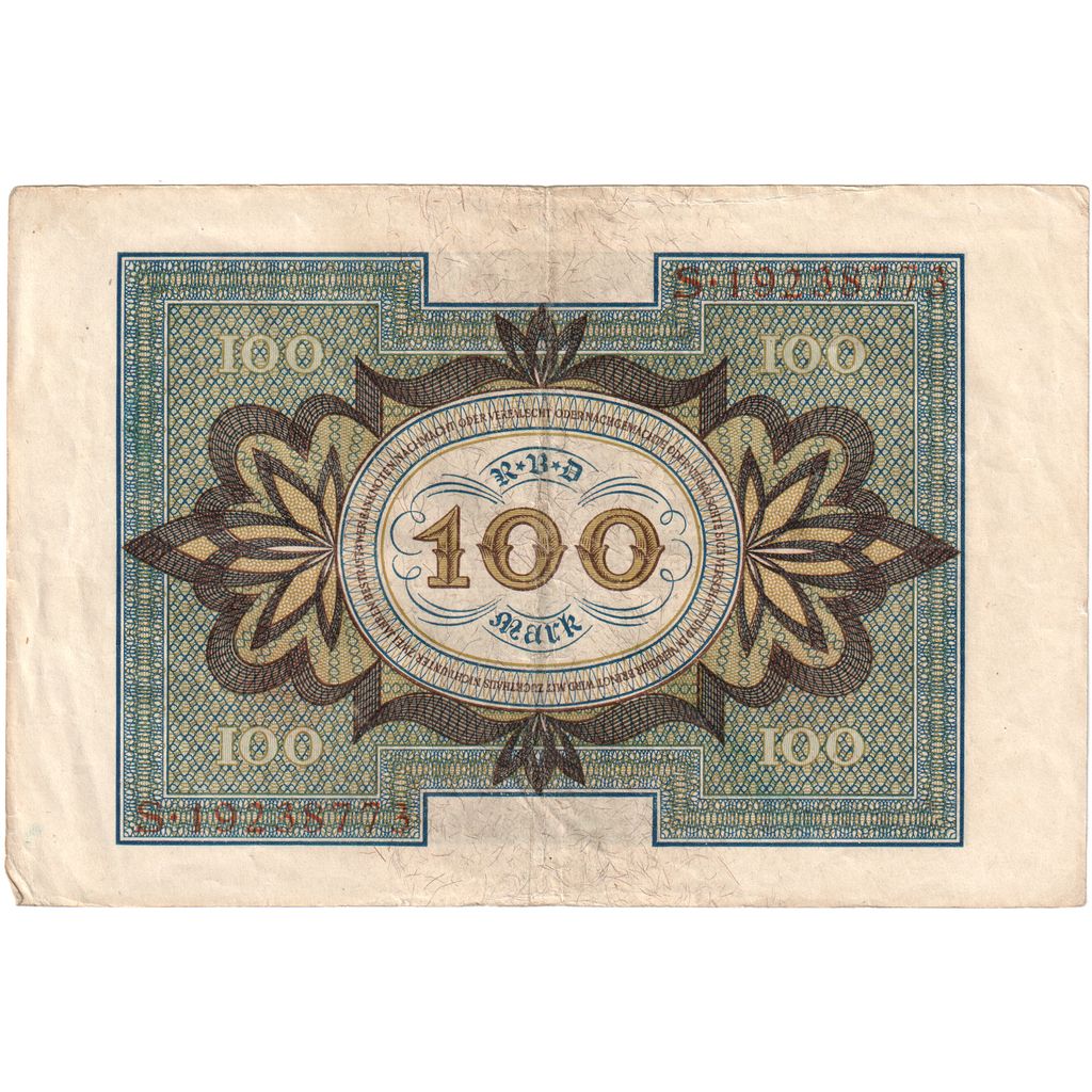 Germany, 100 Mark, 1920-11-01, EF(40-45)