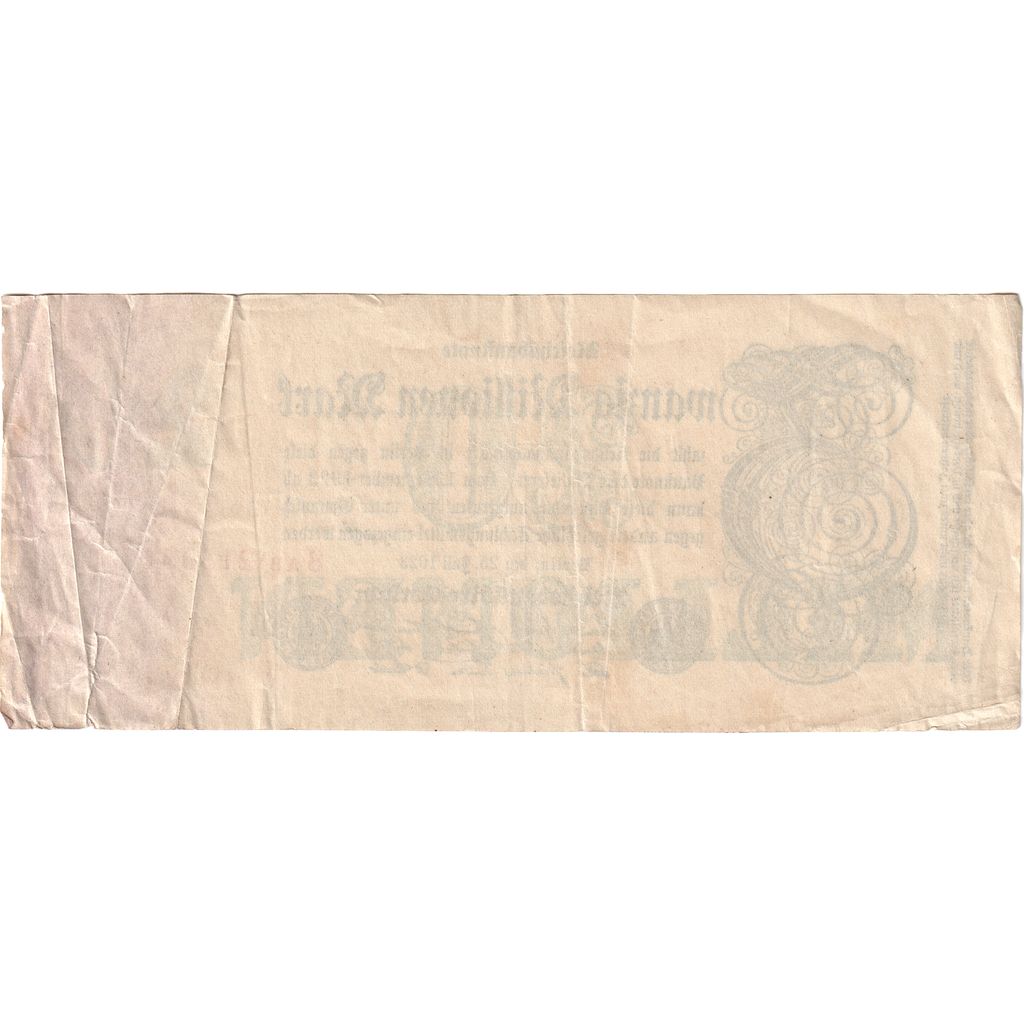 Deutschland, 20 Millionen Mark, 1923-07-25, S+