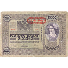 Hungary, 10,000 Korona, 1918-11-02, VF(30-35)