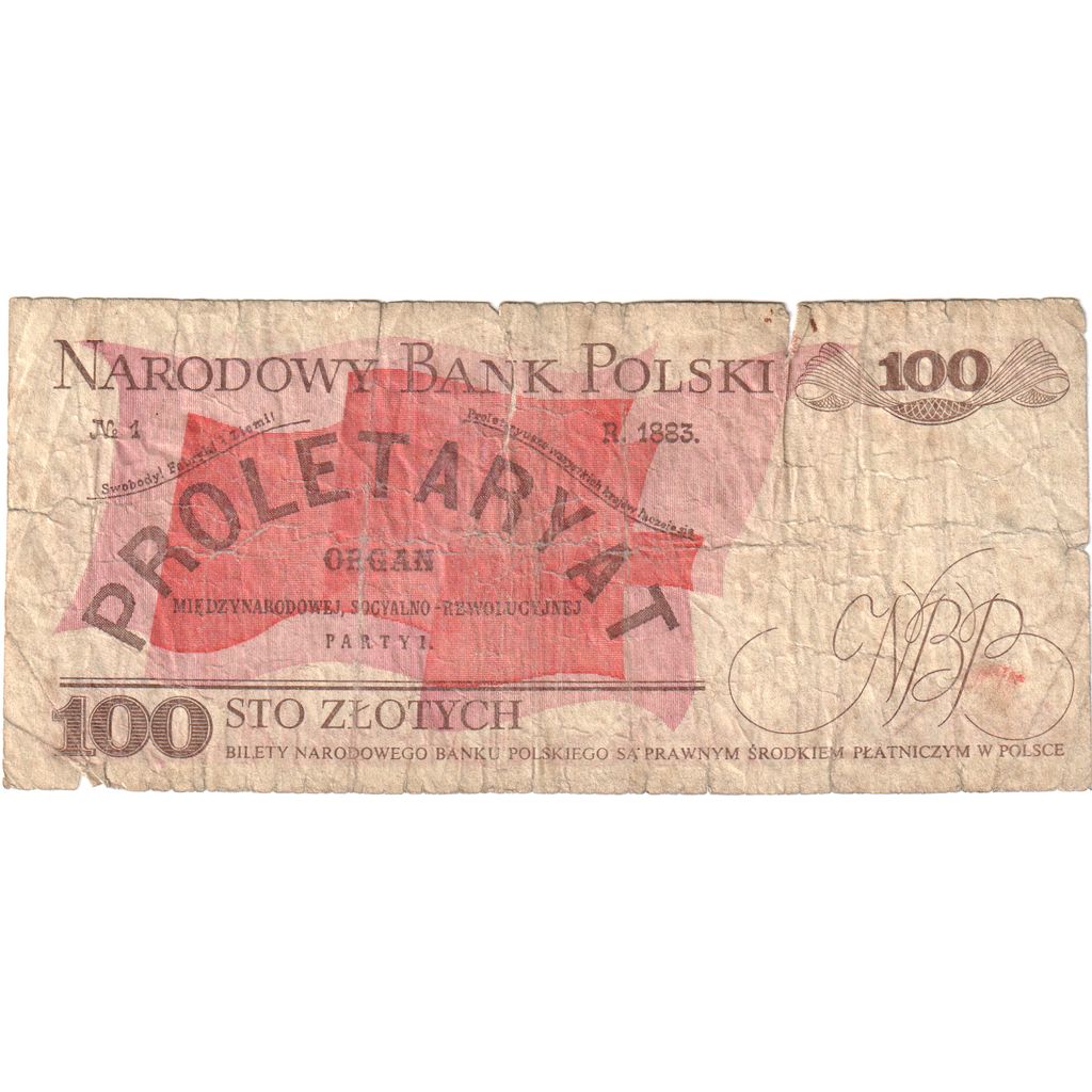 Pologne, 100 Zlotych, 1986-06-01, B