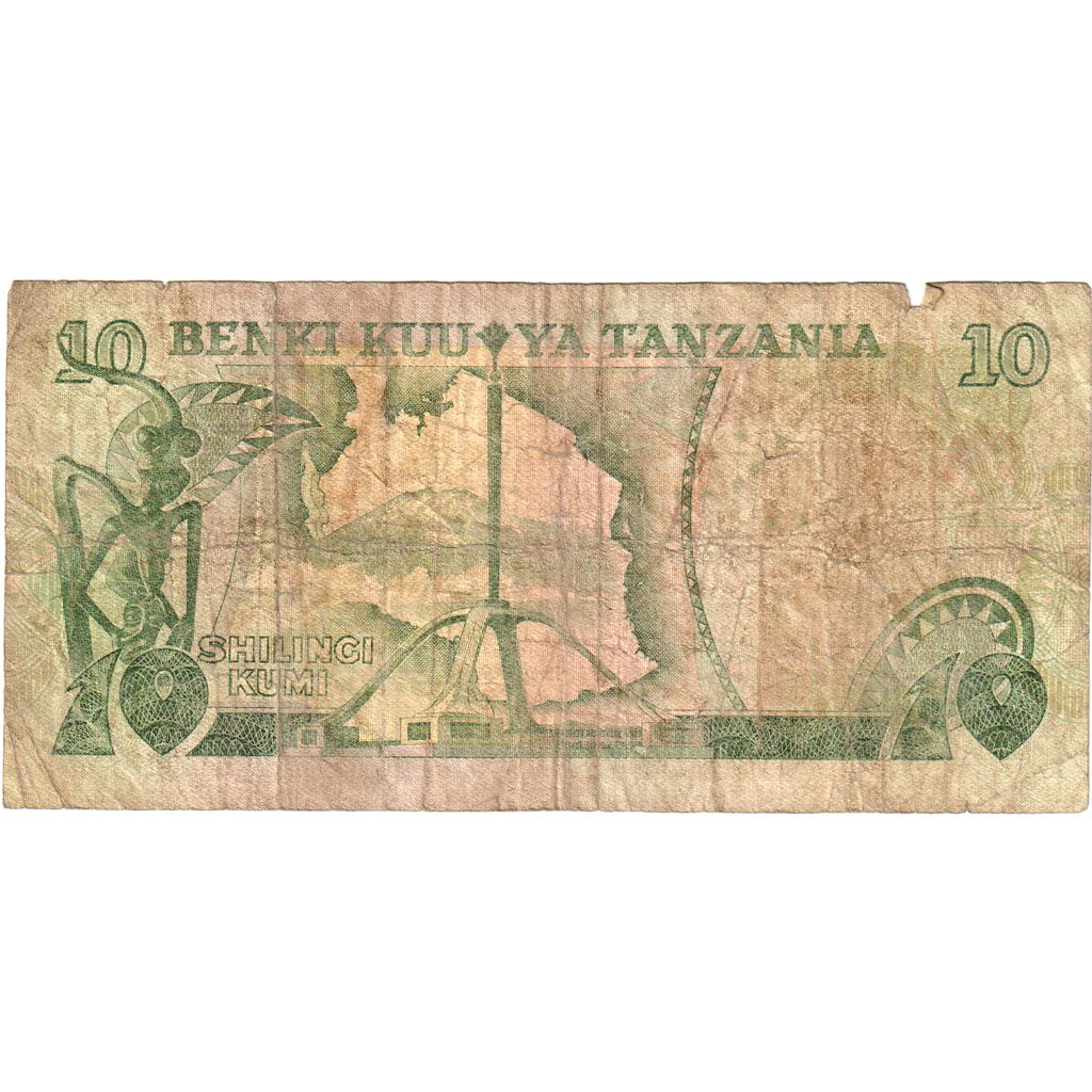 Tanzanie, 10 Shilingi, SH1358 (1979), B