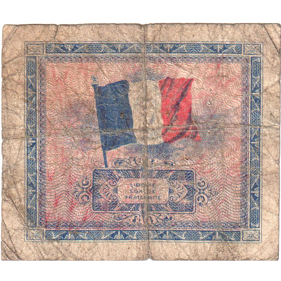 France, 5 Francs, Flag/France, 12669648, VG(8-10)