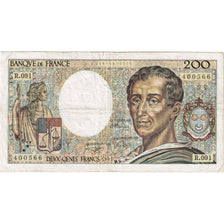 Francia, 200 Francs, Eiffel, 1991, R.091, MBC