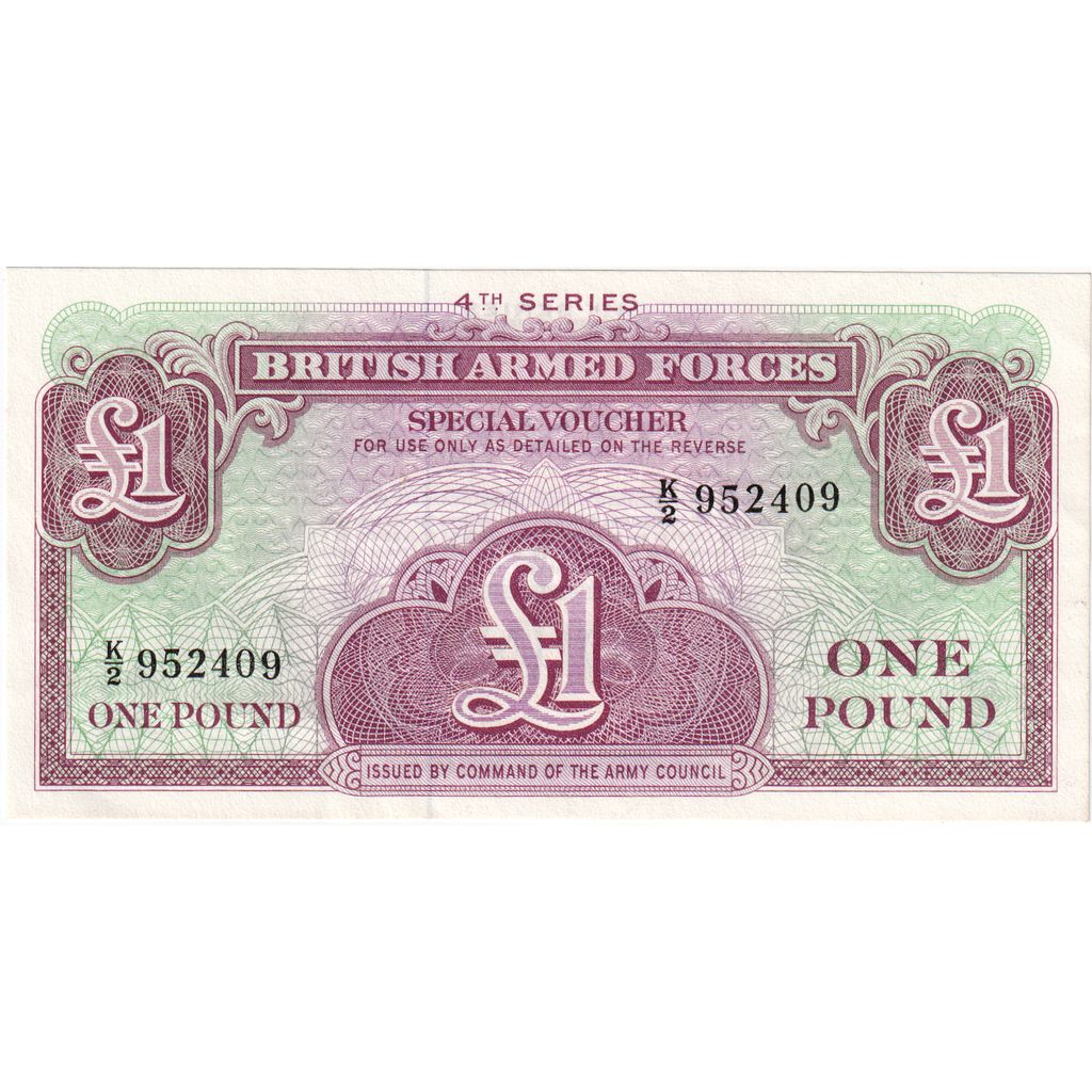 Gran Bretaña, 1 Pound, UNC