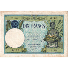 Madagascar, 10 Francs, BB