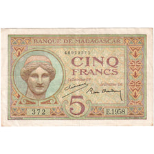 Madagascar, 5 Francs, TTB