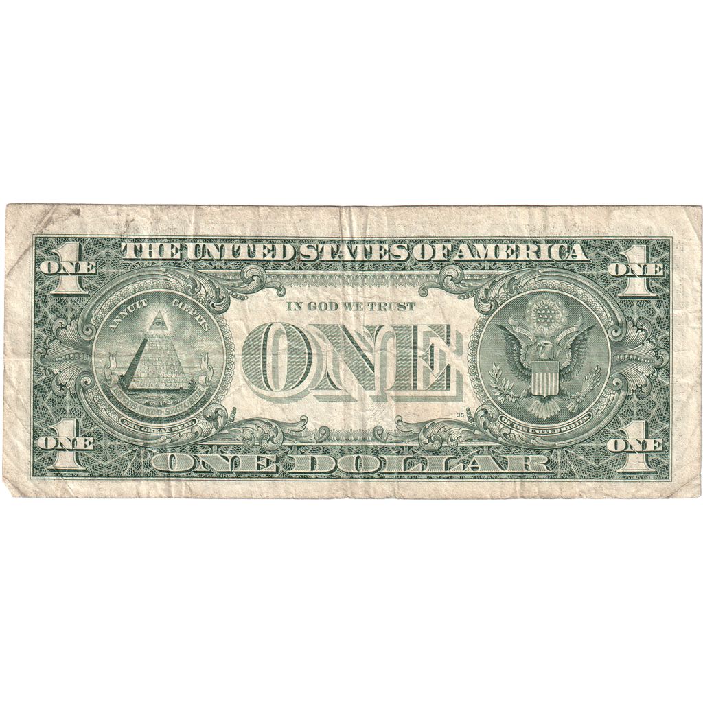 Estados Unidos da América, One Dollar, VF(30-35)